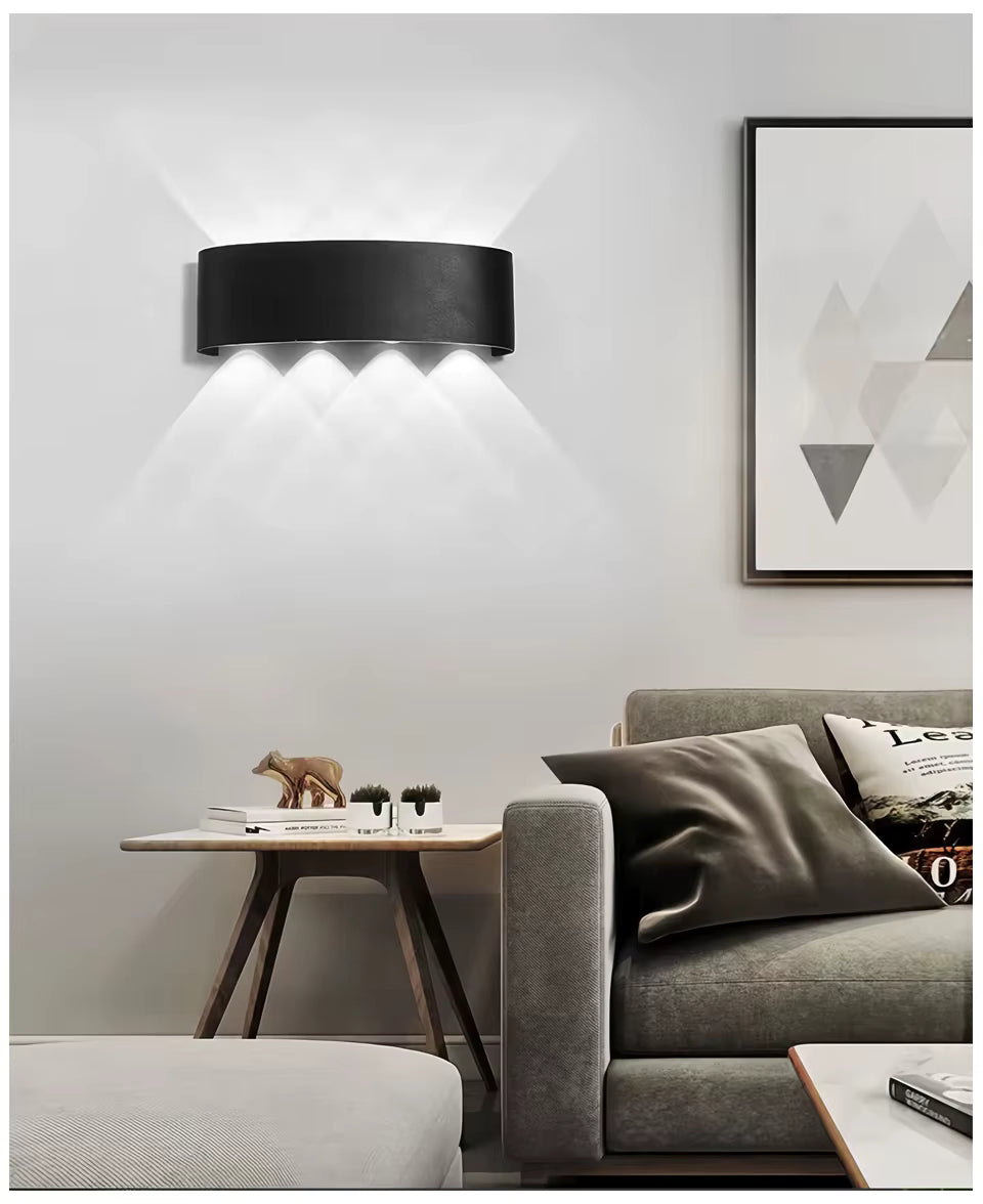 The Zenith Array | Modern Waterproof 10-Beam LED Up & Down Outdoor Light